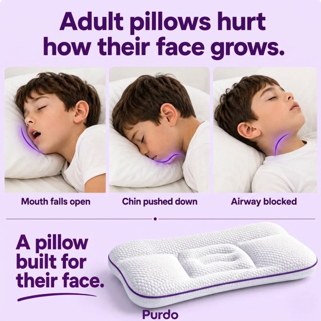 Purdo Kids Posture Pillow