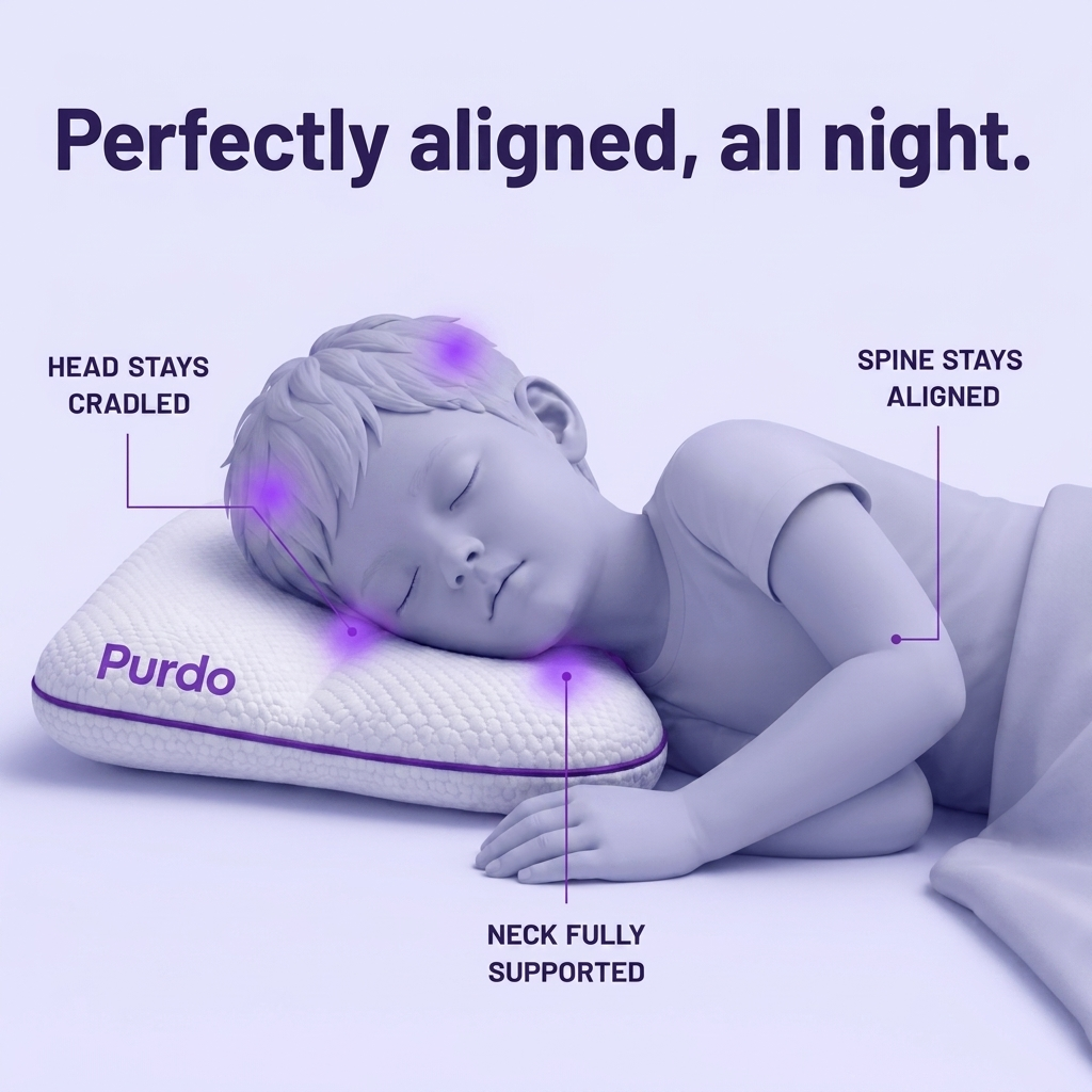 Purdo Kids Posture Pillow