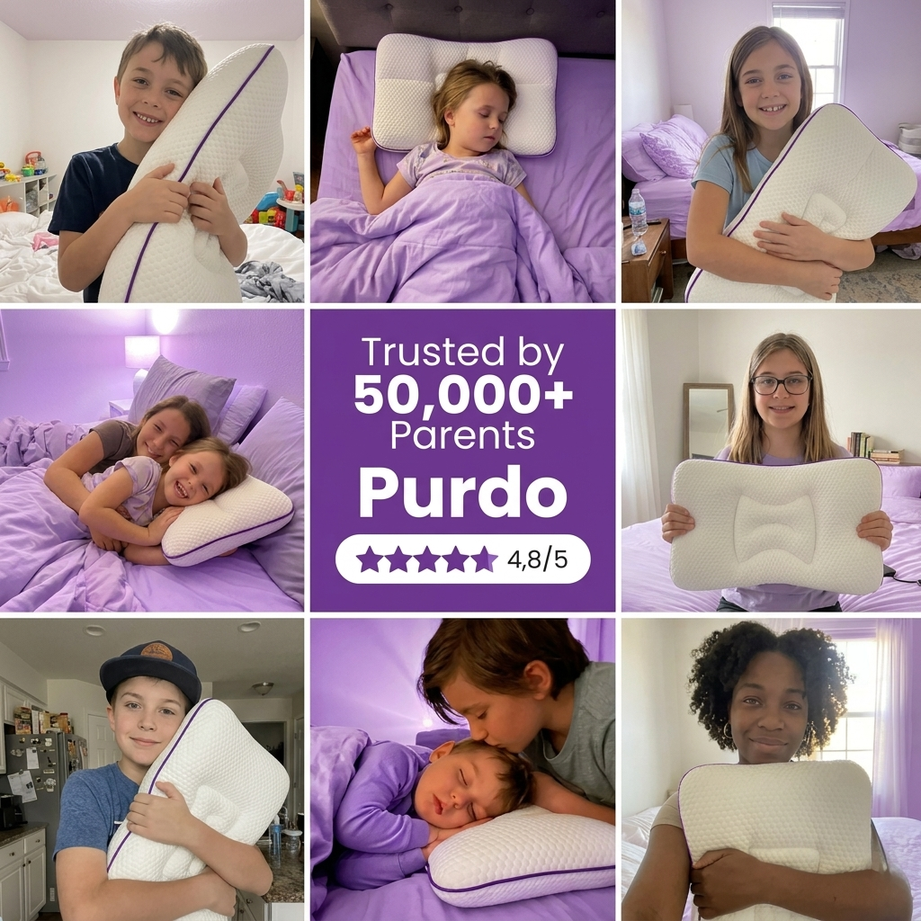 Purdo Kids Posture Pillow